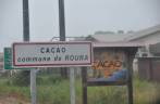 Chegando na pequena Cacao, na Guiana Francesa
